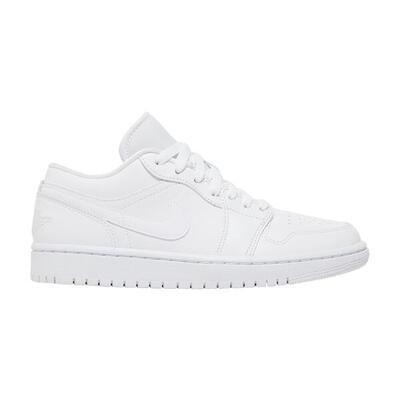 Jordan 1 Low Triple White (2022) (Women's)