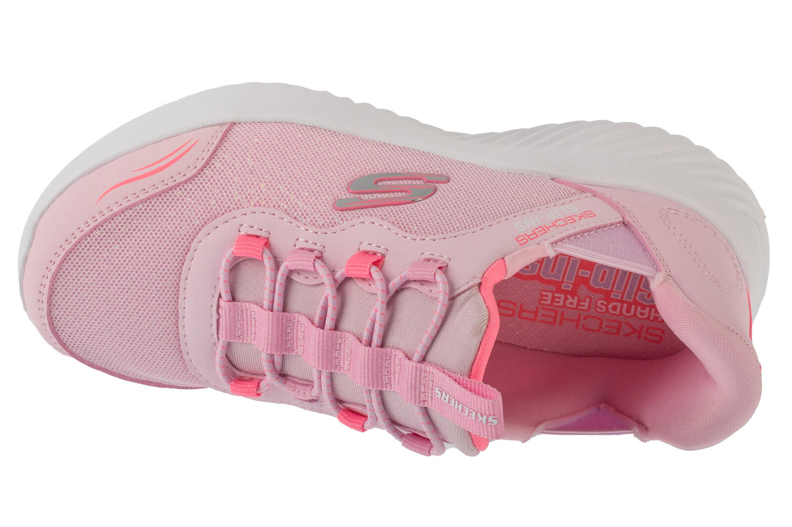 Buty sportowe Sneakersy dziewczęce,  Slip-Ins: Bounder - Simple Cut 3/4