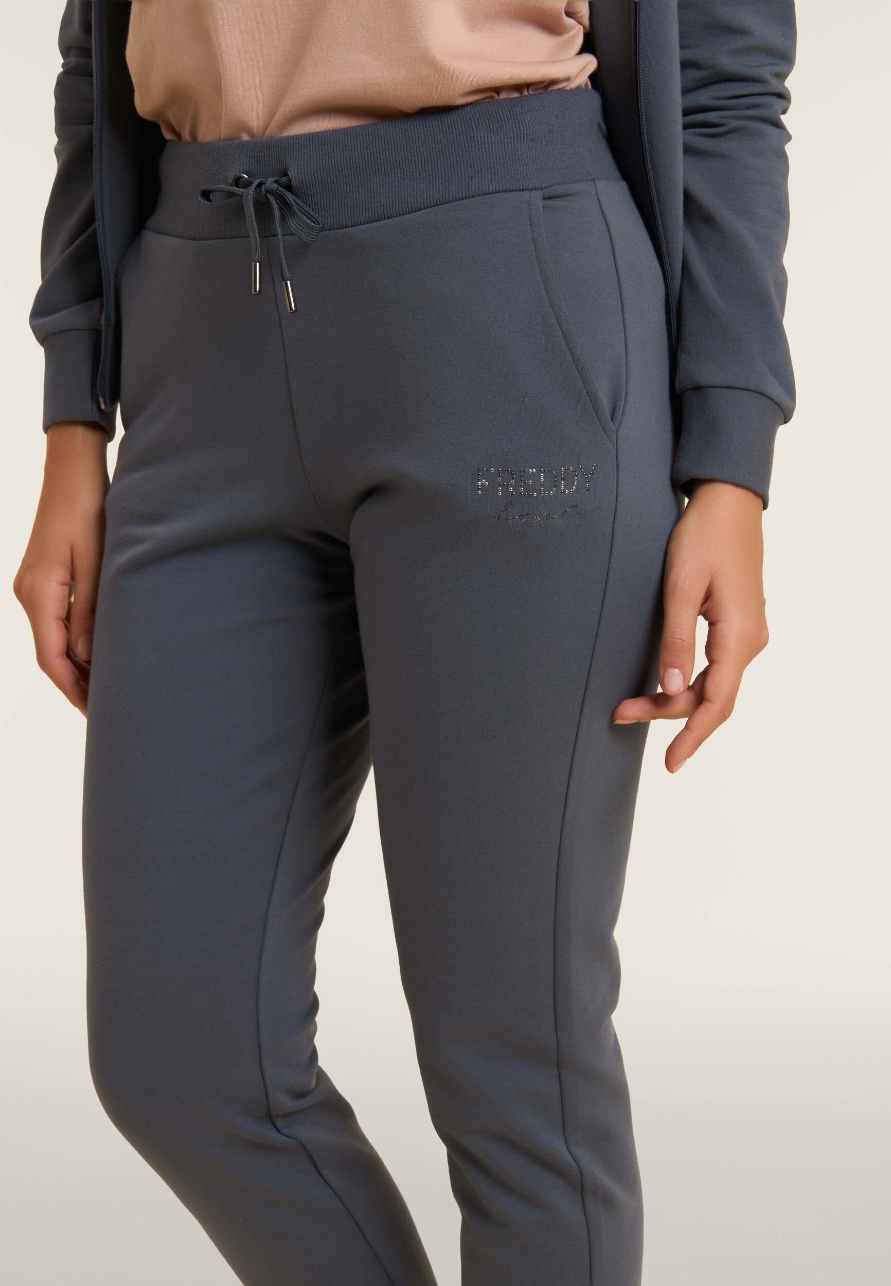 Pantaloni regular fit con gamba dritta e coulisse 2/5