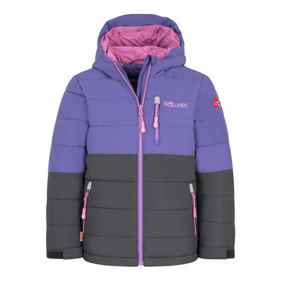 Kinder Winterjacke Hemsedal XT Wasserabweisend Mystikblau/Orange