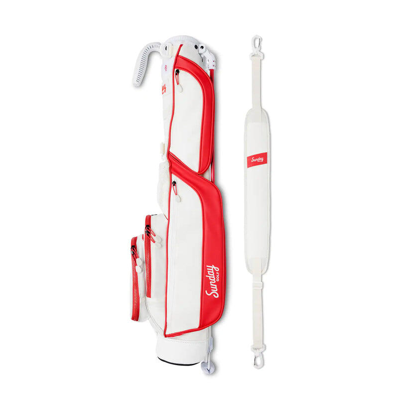 Sac de golf Loma - Rouge / Blanc 3/5