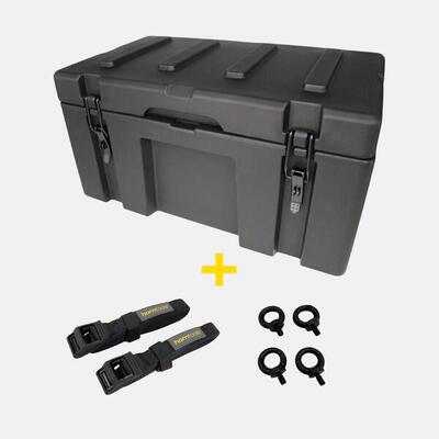 Transportbox wasserdicht (mit Organizer, mit Befestigungs-Kit)