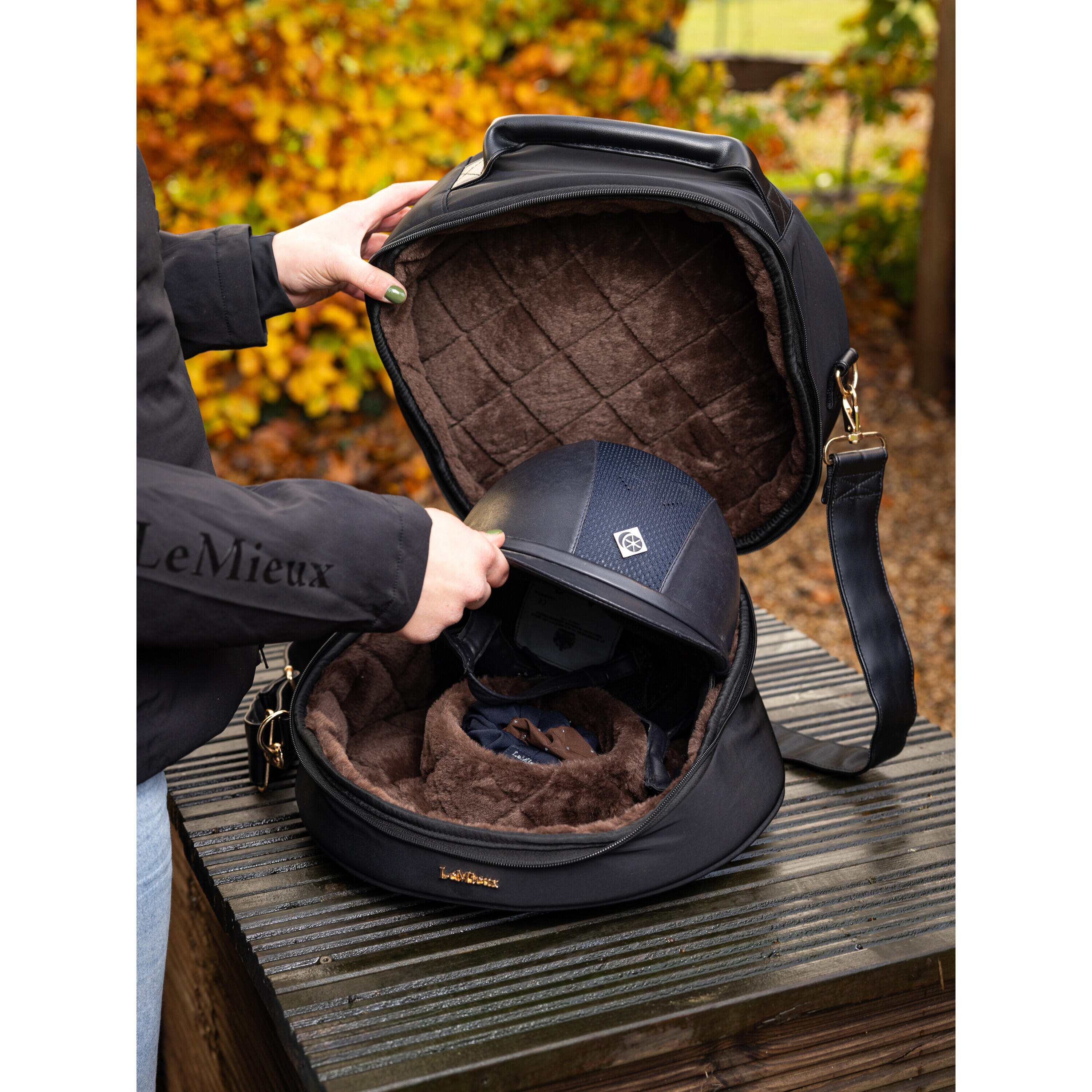 Ruiterhelm tas LeMieux Luxe 4/7