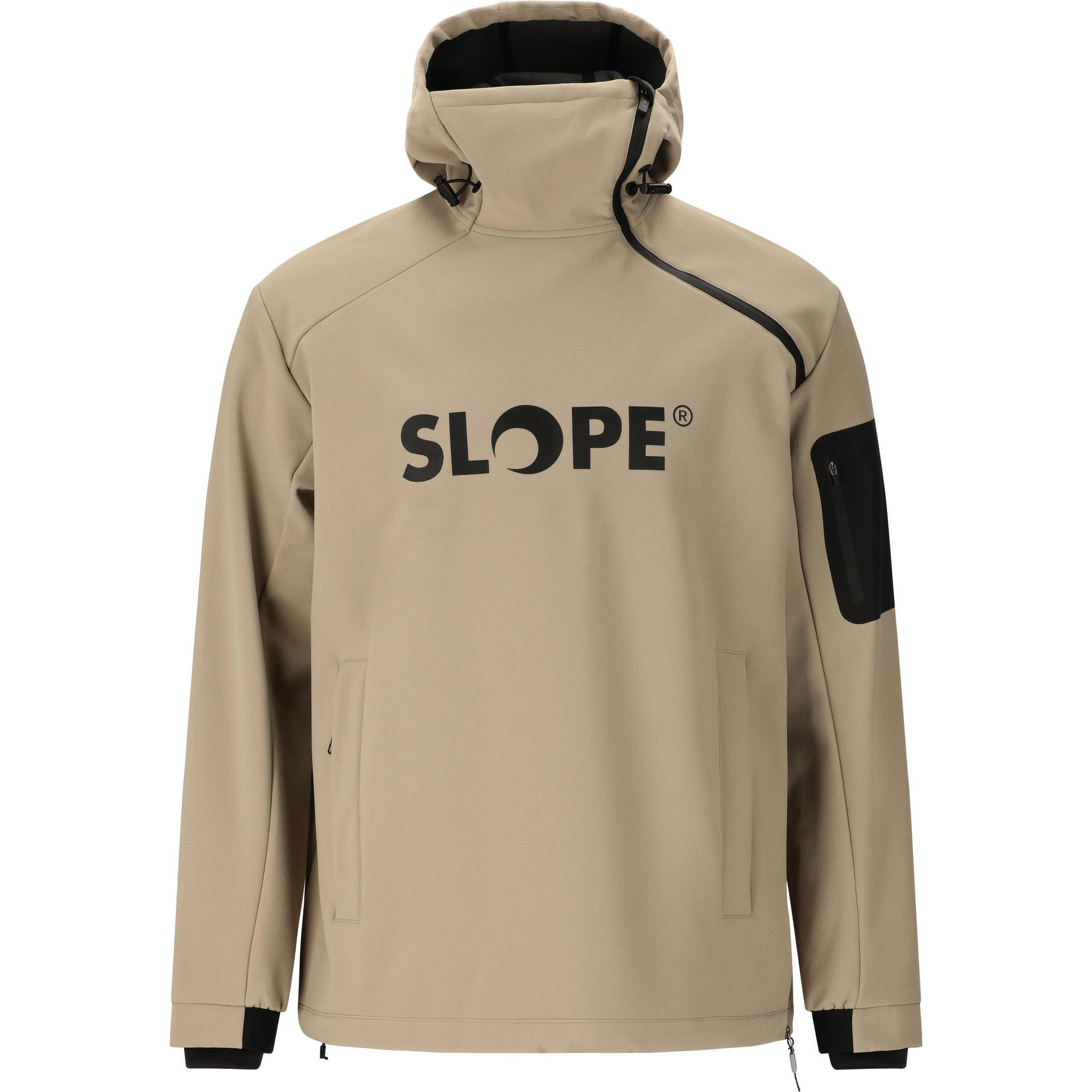 Slope - Softshelljacke Fletcher - Softshell - Beige|marron - Decathlon
