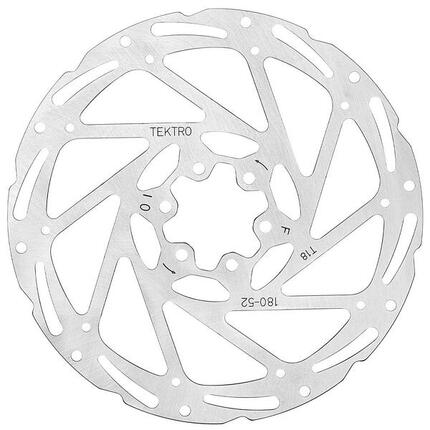 Tektro schijfrem rotor tr180-52 ø180x1.85mm zilver