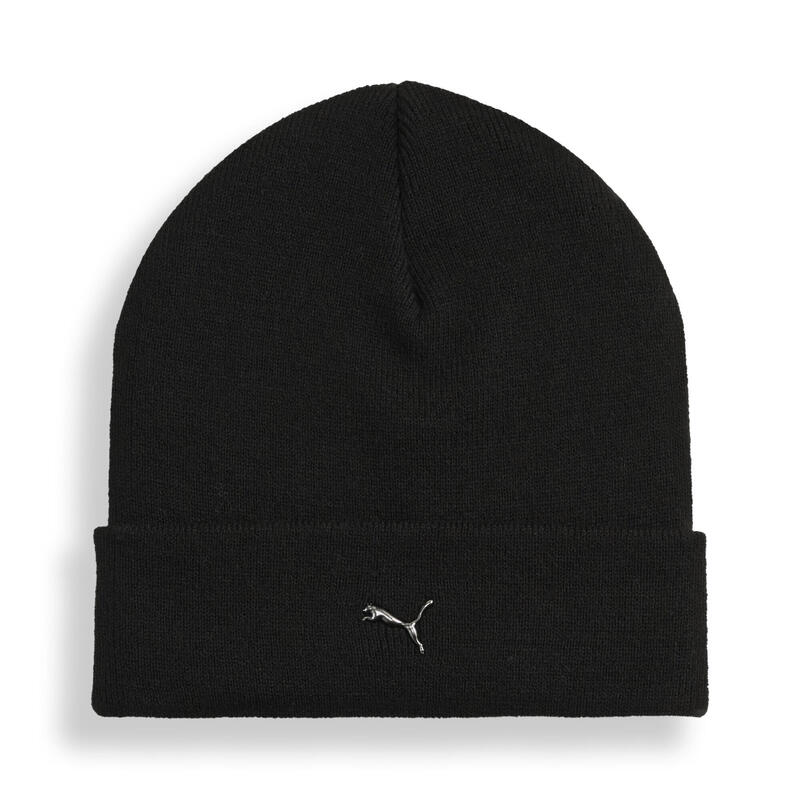 Șapcă alergare beanie cu manșetă Metal Puma Cat, negru PUMA