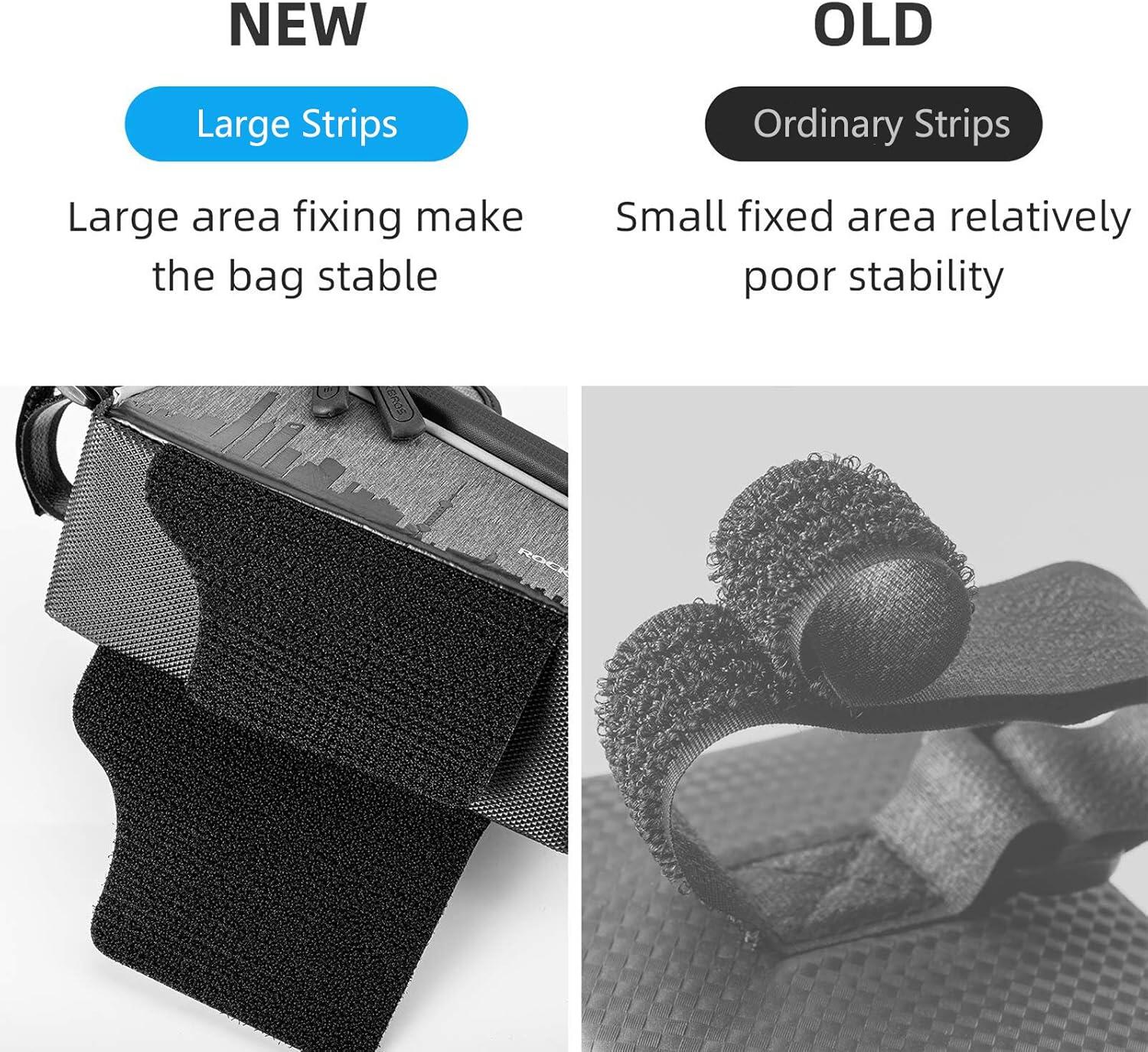Borsa da telaio impermeabile e touch con visiera, 1,5L 6/7