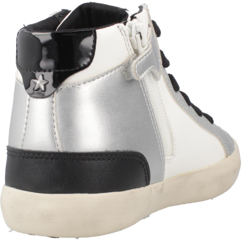 Baskets Geox Modèle J Gisli Girl Couleur Blanc 3/5