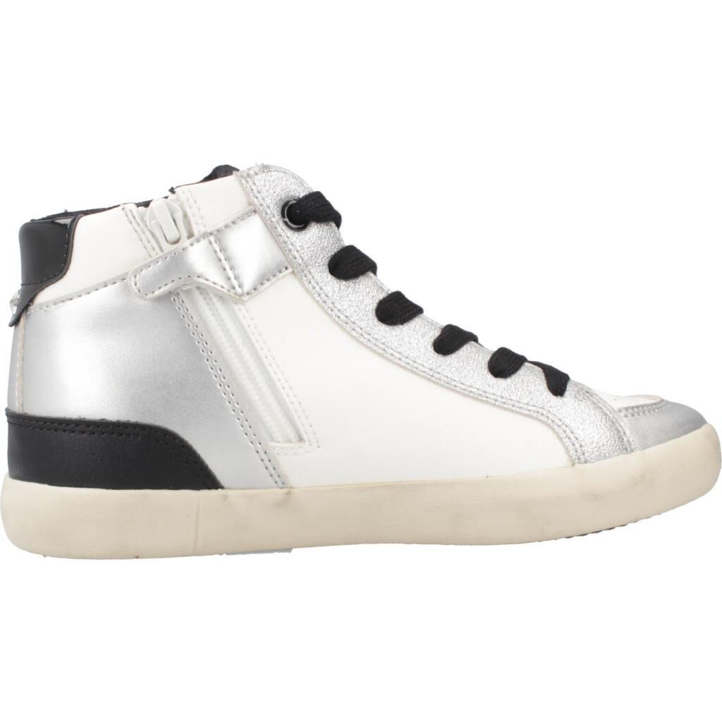 Baskets Geox Modèle J Gisli Girl Couleur Blanc 4/5