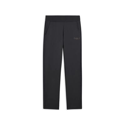 Pantaloni sportivi da donna con inserto in velluto