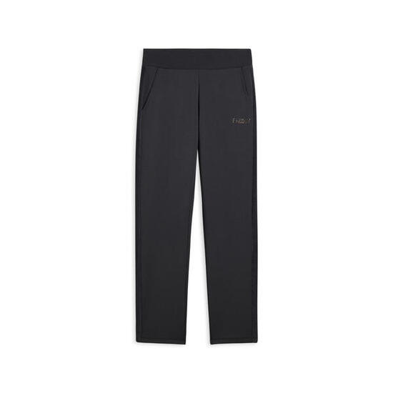 Pantaloni sportivi da donna con inserto in velluto