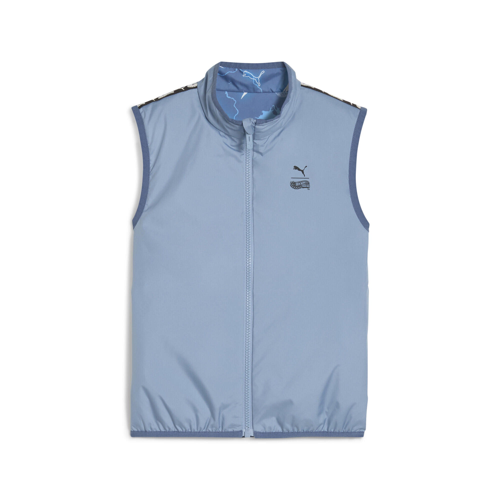 Puma - Gilet Sans Manches Puma X Hot Wheels™ Monster Trucks Enfant Puma - Veste - Bleu - Decathlon