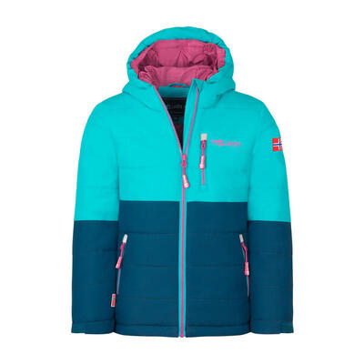 Kinder Winterjacke Hemsedal XT Wasserabweisend Mystikblau/Orange