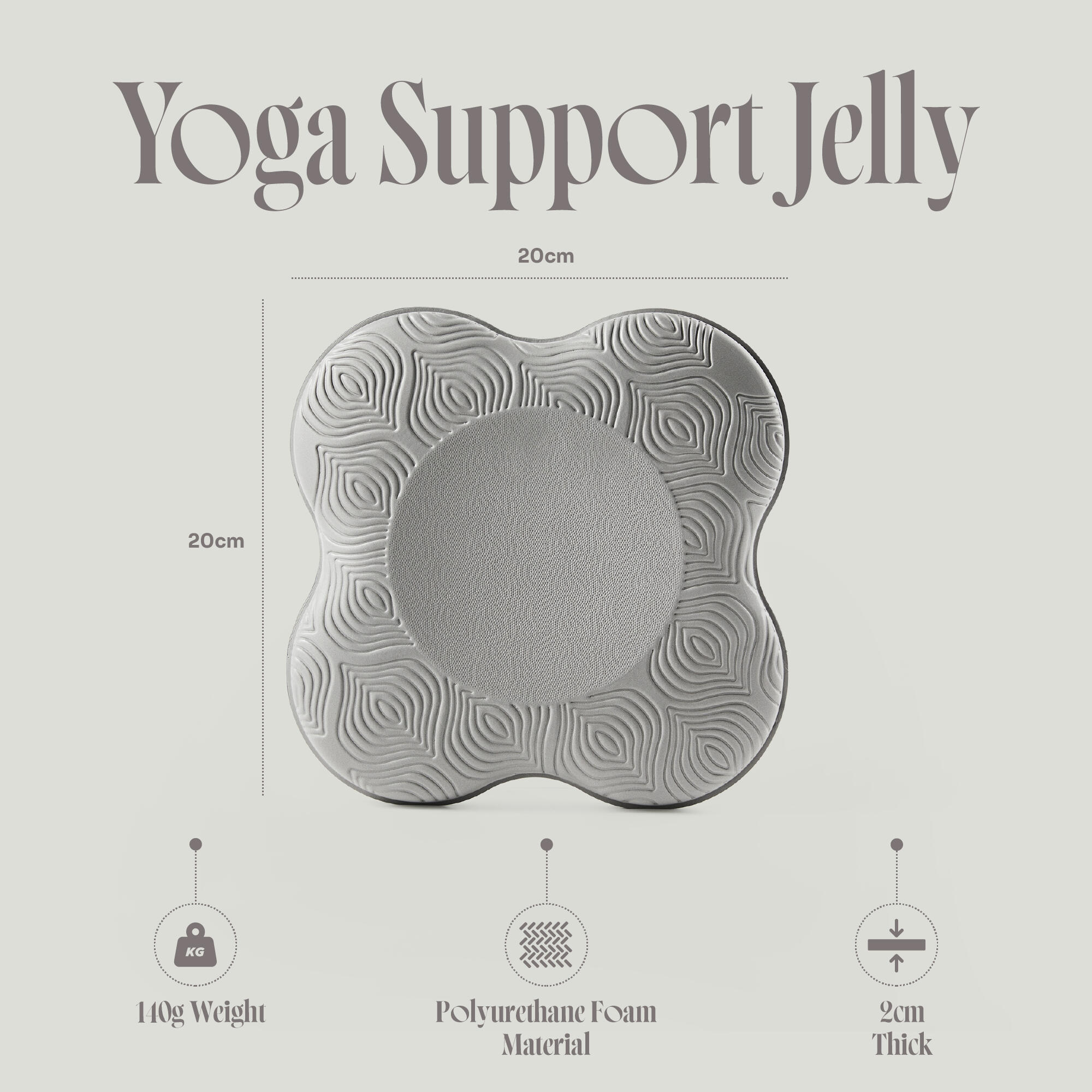 Myga gel yogamatten (2 stuks) 7/7