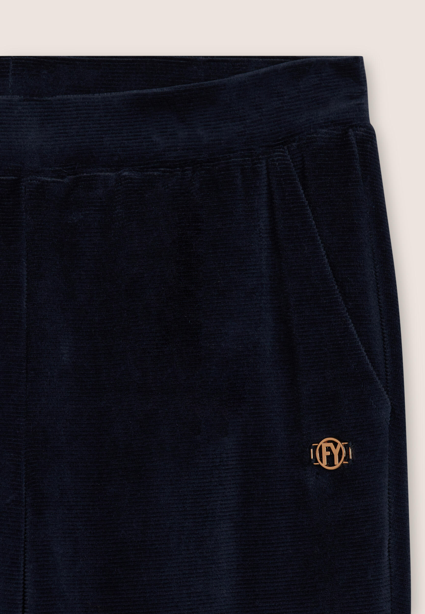 Pantalon droit en chenille 3/3