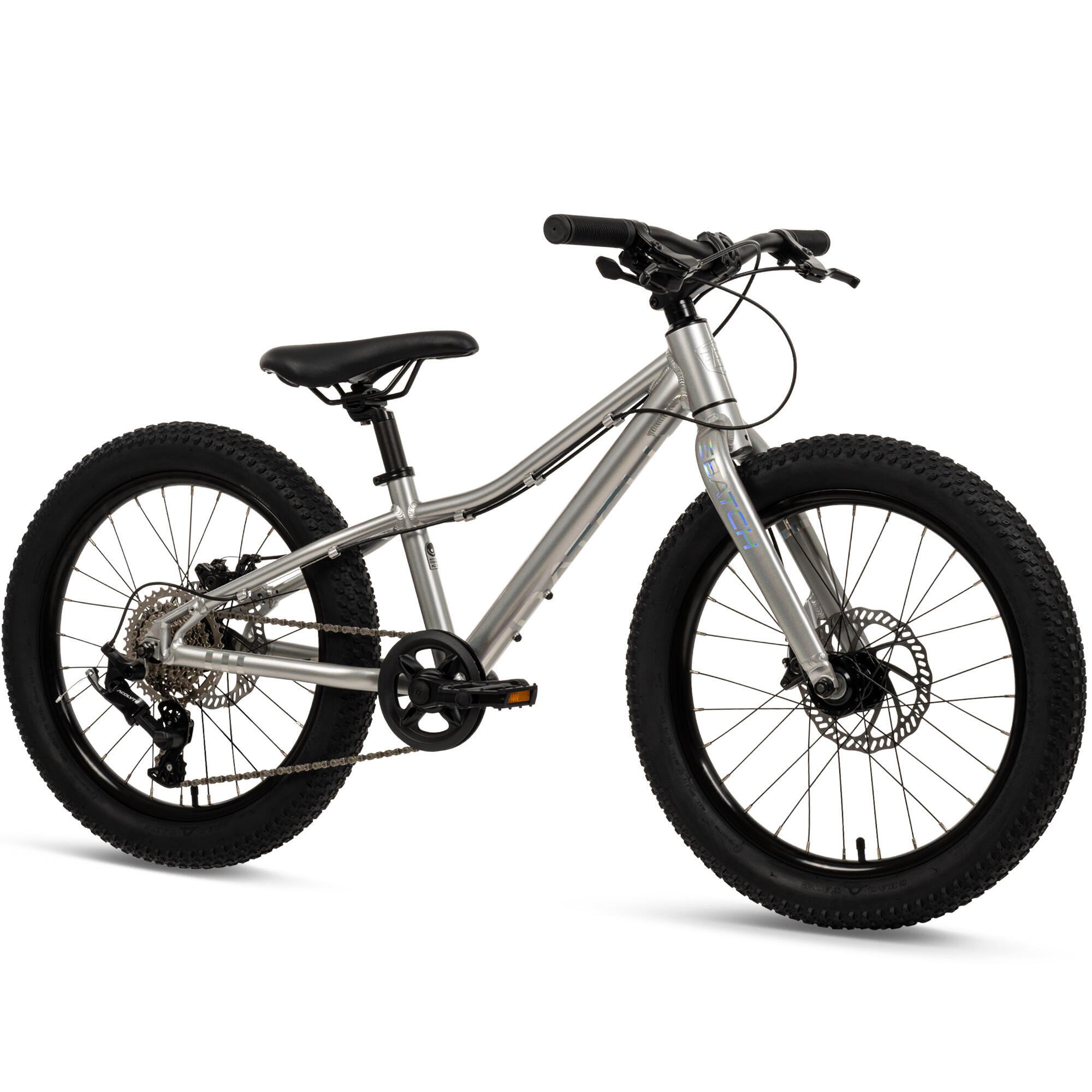 Batch Vélo tout terrain Kids 20 pouces argenté, pour les enfants de 6 à 9 ans 3/4