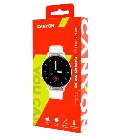 Smartwatch Canyon Badian SW-68 Silber/Weiß 4/6