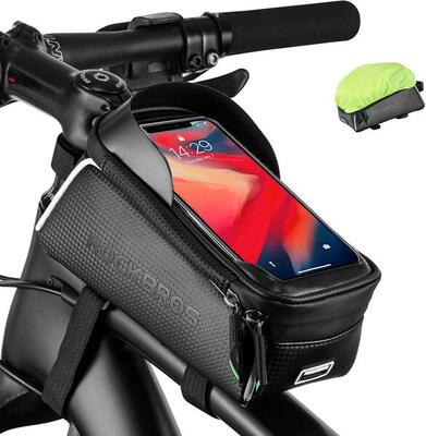 Waterdichte en aanraakgevoelige fietstas voor het frame