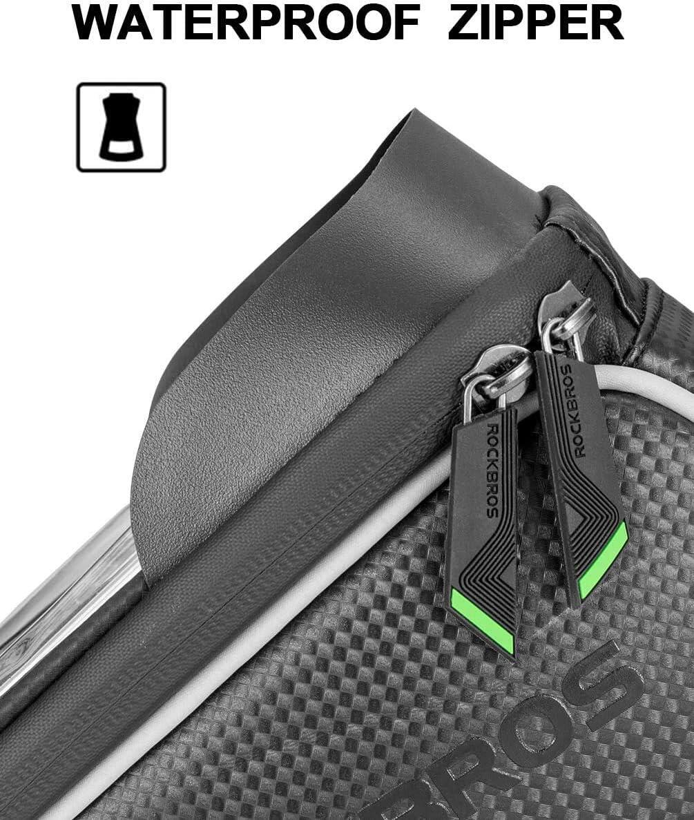 Sacoche de cadre de vélo étanche et tactile 6/6