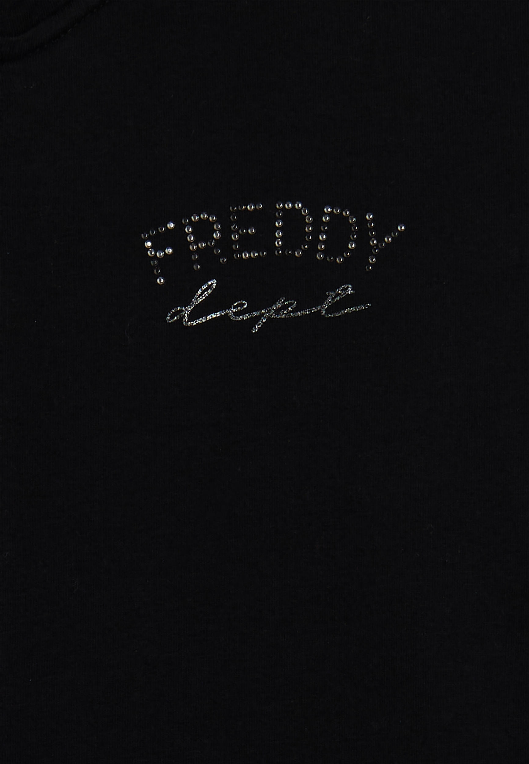 Sweat-shirt entièrement zippé avec col montant et pièces décoratives géométrique 3/3