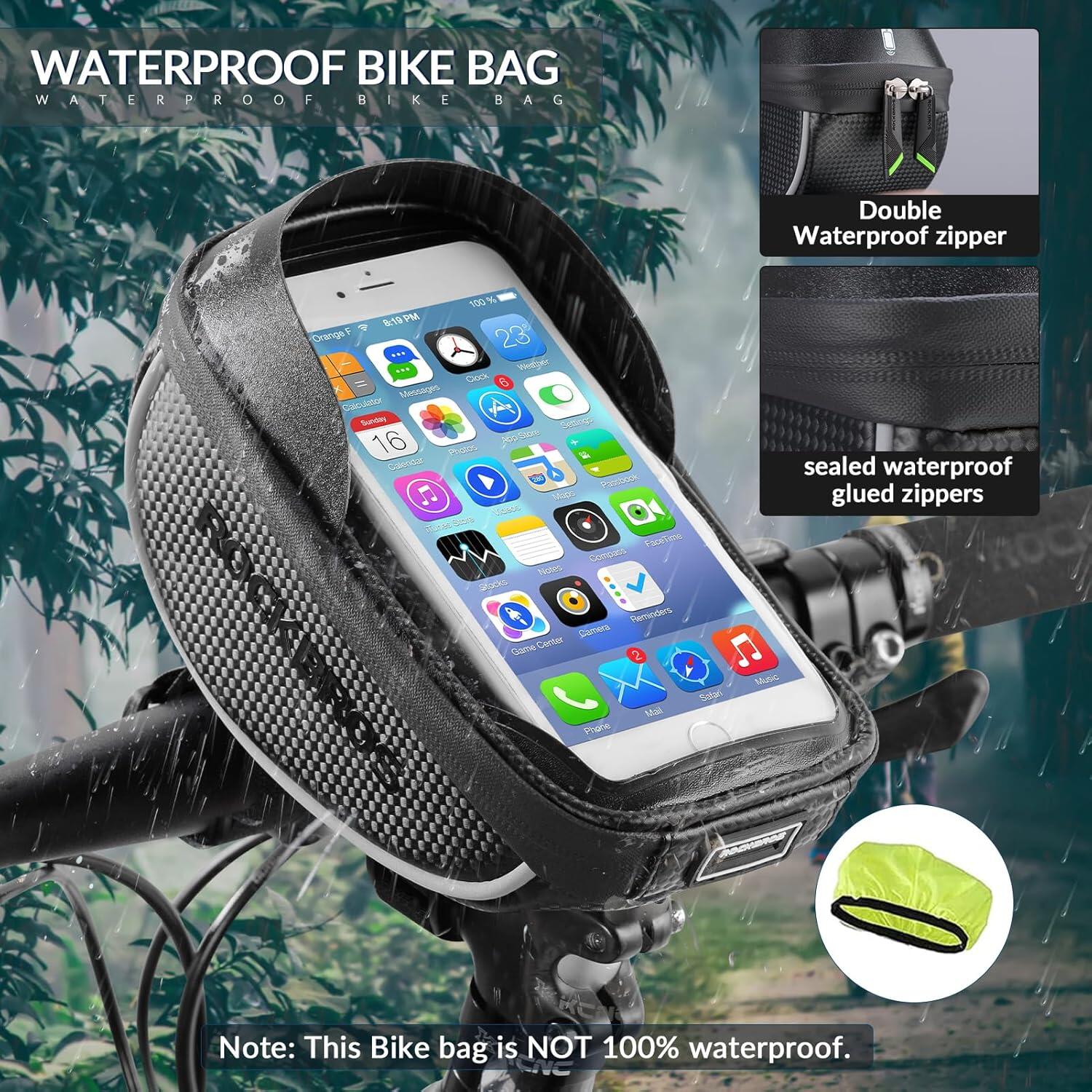 Telefoontas voor frame – Waterdicht en aanraakgevoelig 2/7