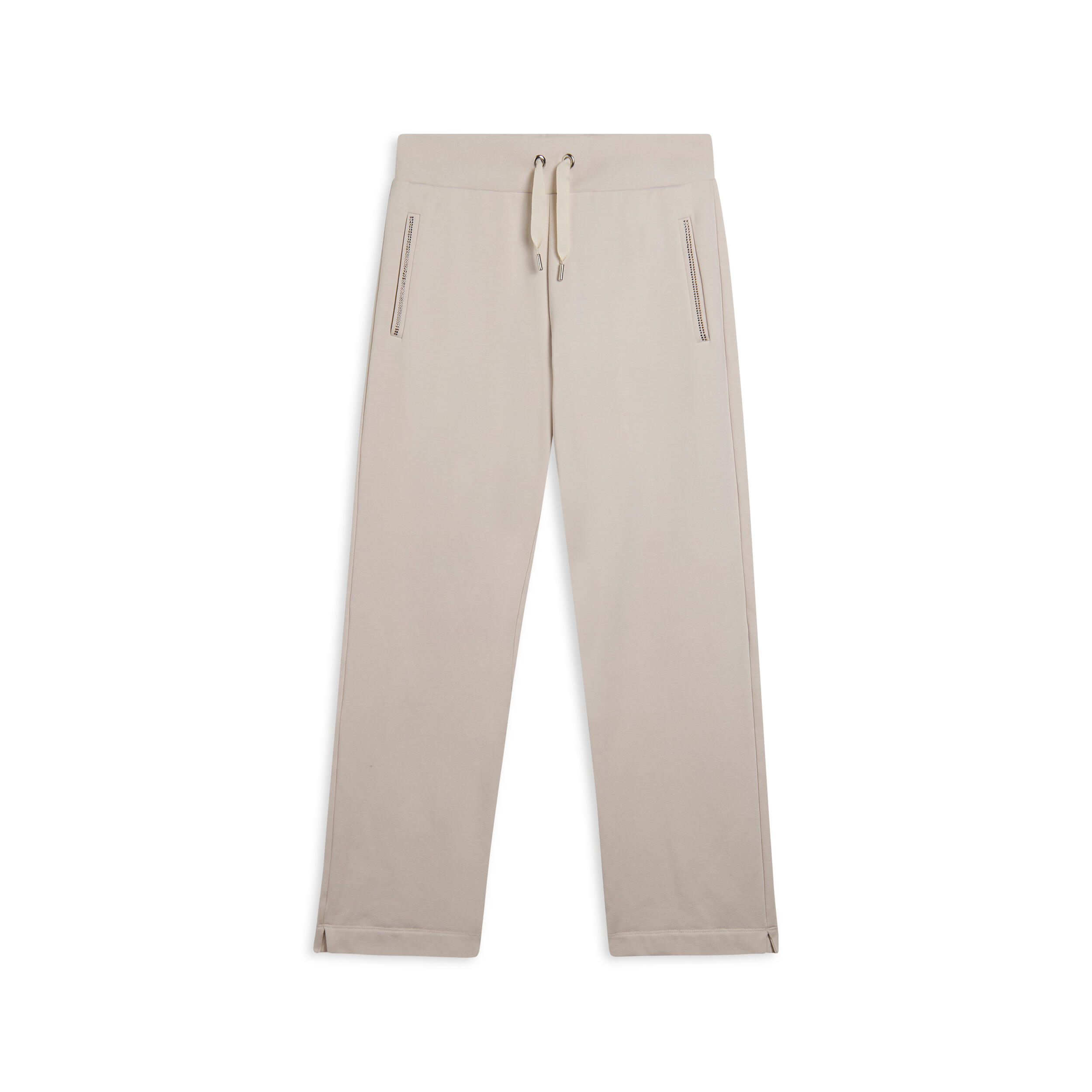 Freddy - Pantalon De Sport Droit Avec Des Détails Brillants - Pantalons - Blanc - Decathlon