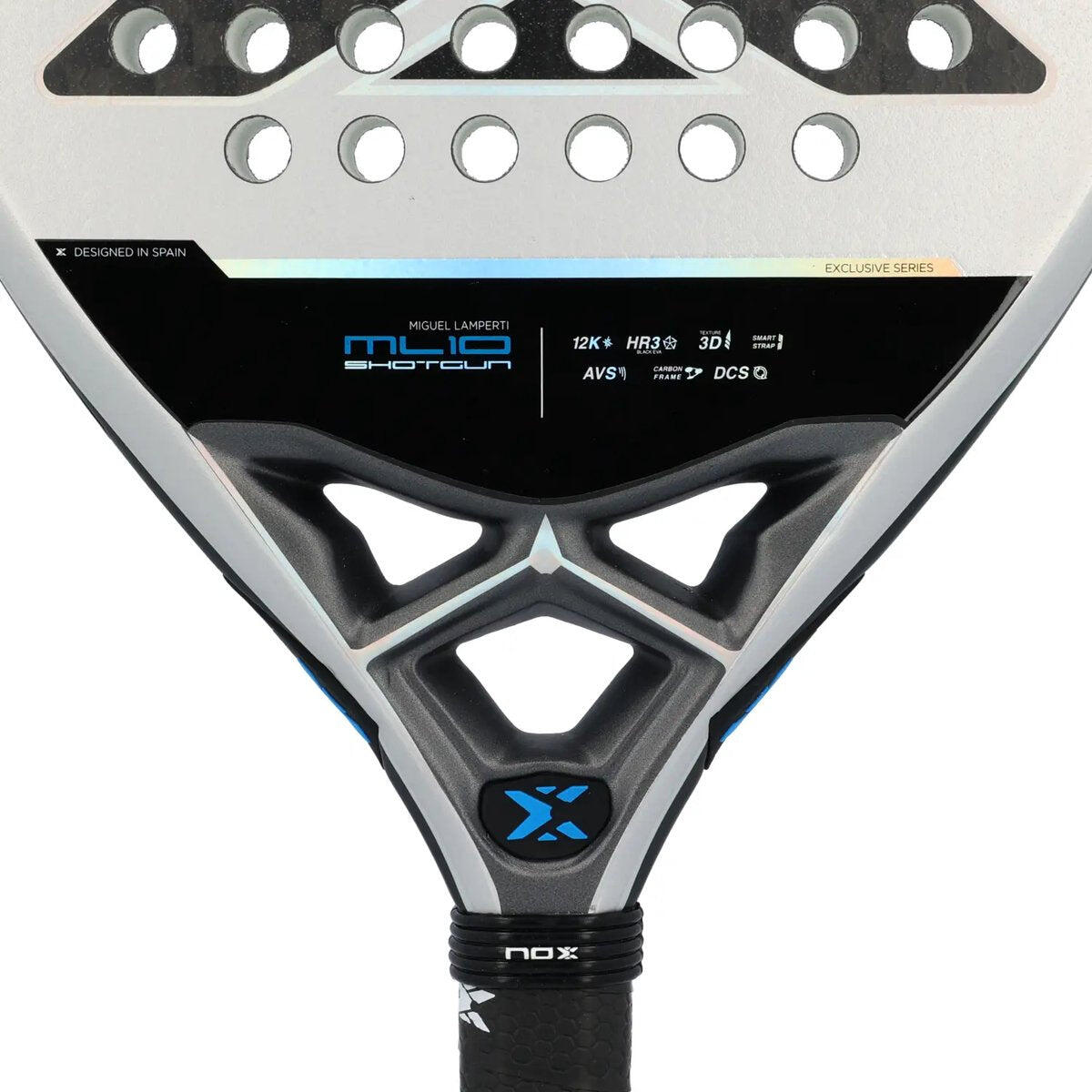 Nox ML10 Shotgun 12K Luxe Padel Racket voor Gevorderden 4/5