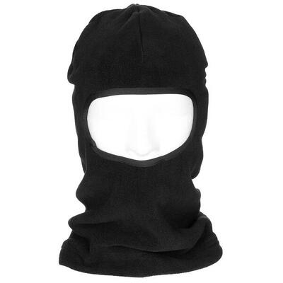 Balaclava – 1 oogopening – warm & comfortabel fleece – zwart