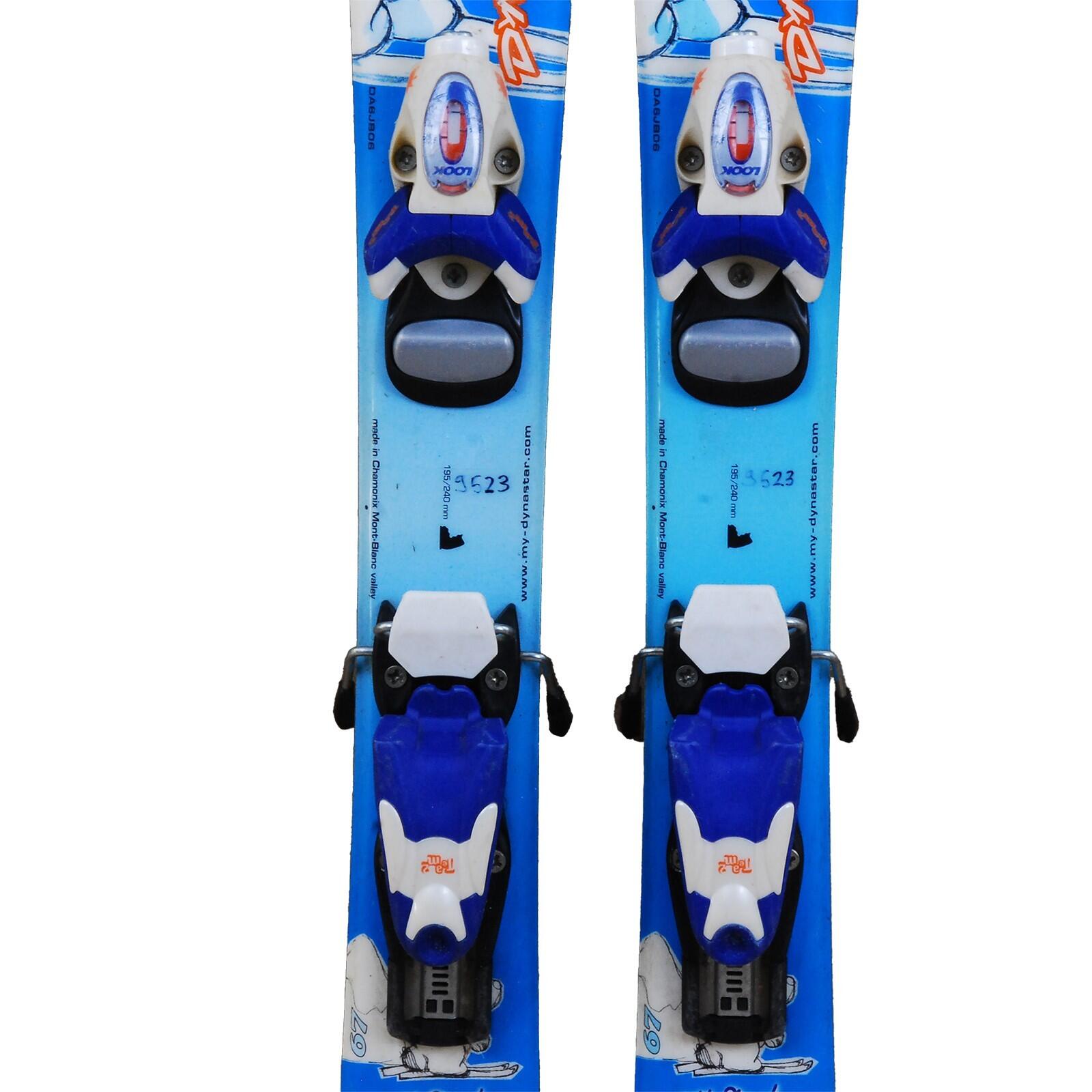 RECONDITIONNE - Ski Junior Dynastar My First Ourson + Fixations 3/4
