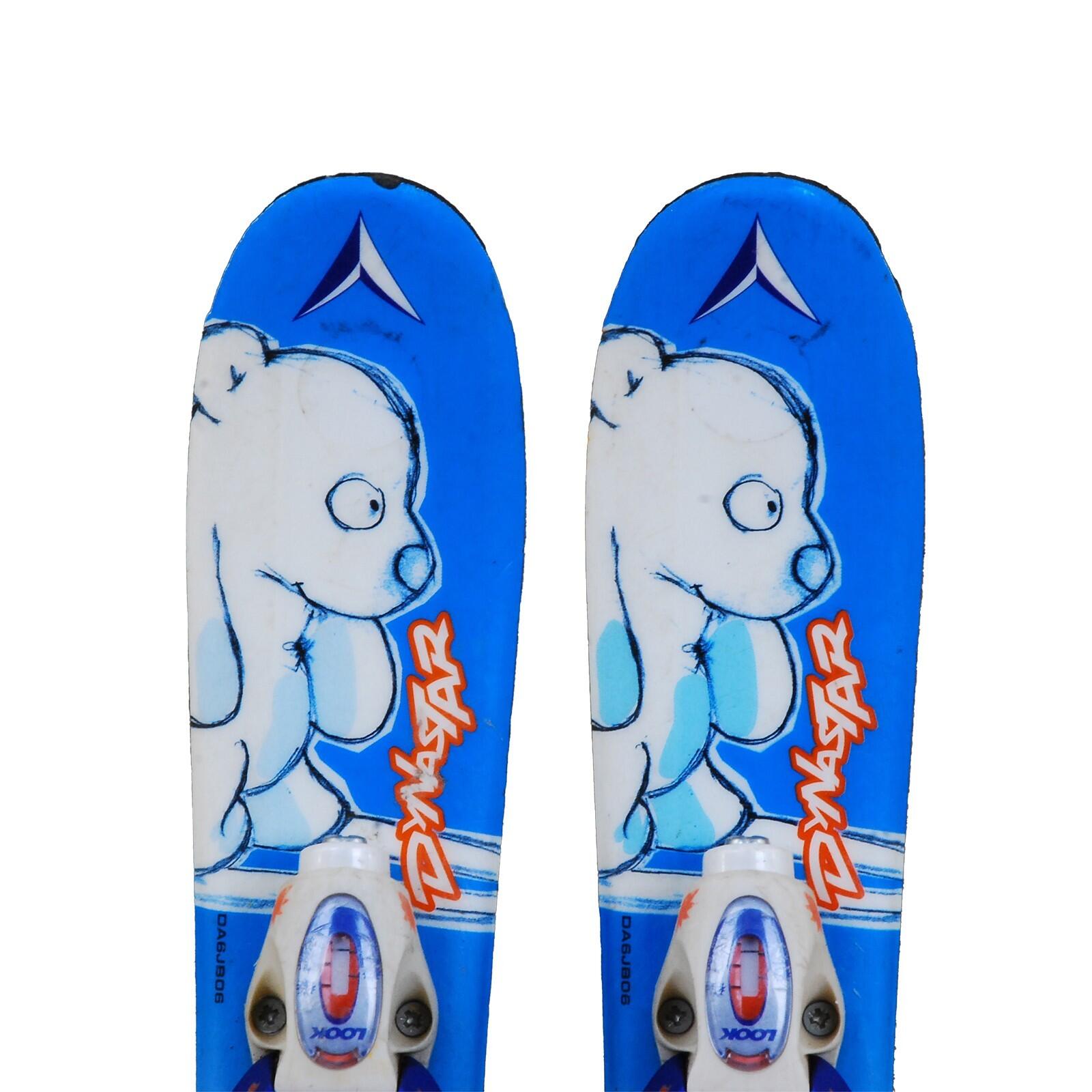 RECONDITIONNE - Ski Junior Dynastar My First Ourson + Fixations 2/4