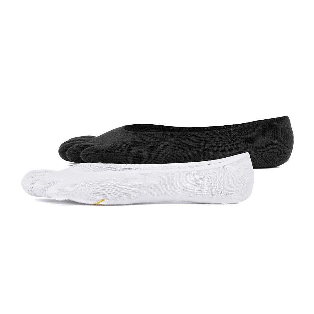 Five Toe Women's Socks Ghost Twin Pack