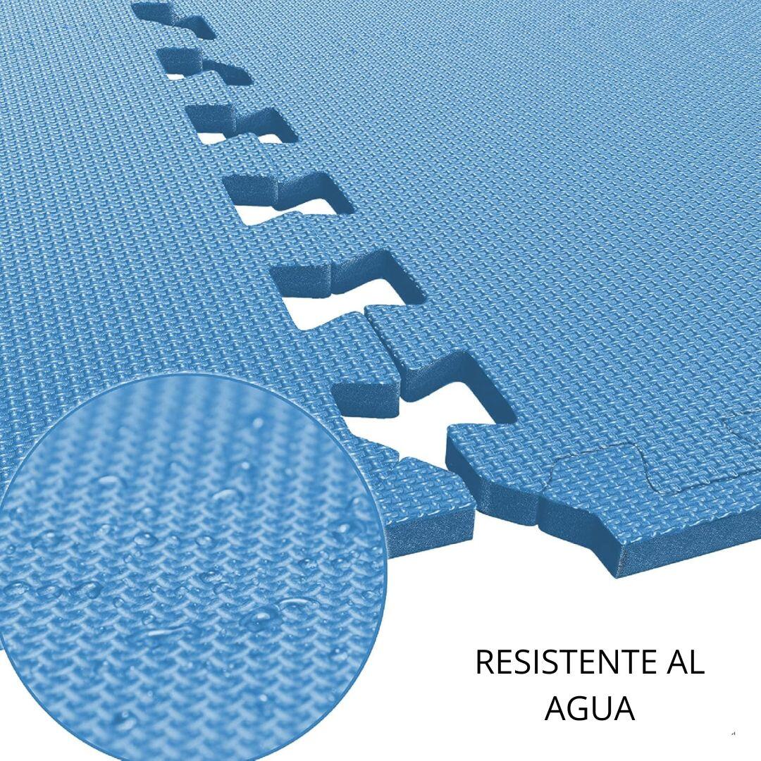 Pack de Tapetes Protetores 4 unid. 60 x 60 x 1 cm, Azul 6/7