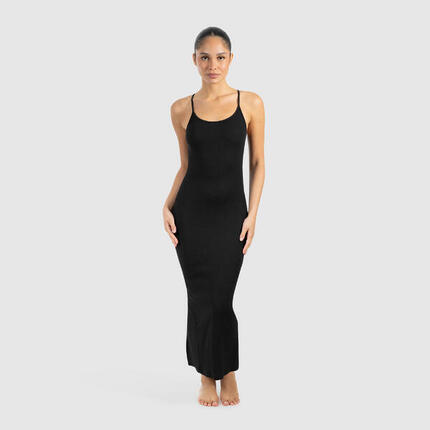Damen Shirt Kleid Aveline Schwarz
