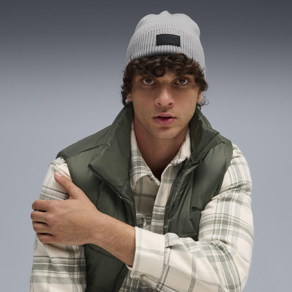 Płytka czapka Essentials Elevated z gumową naszywką PUMA