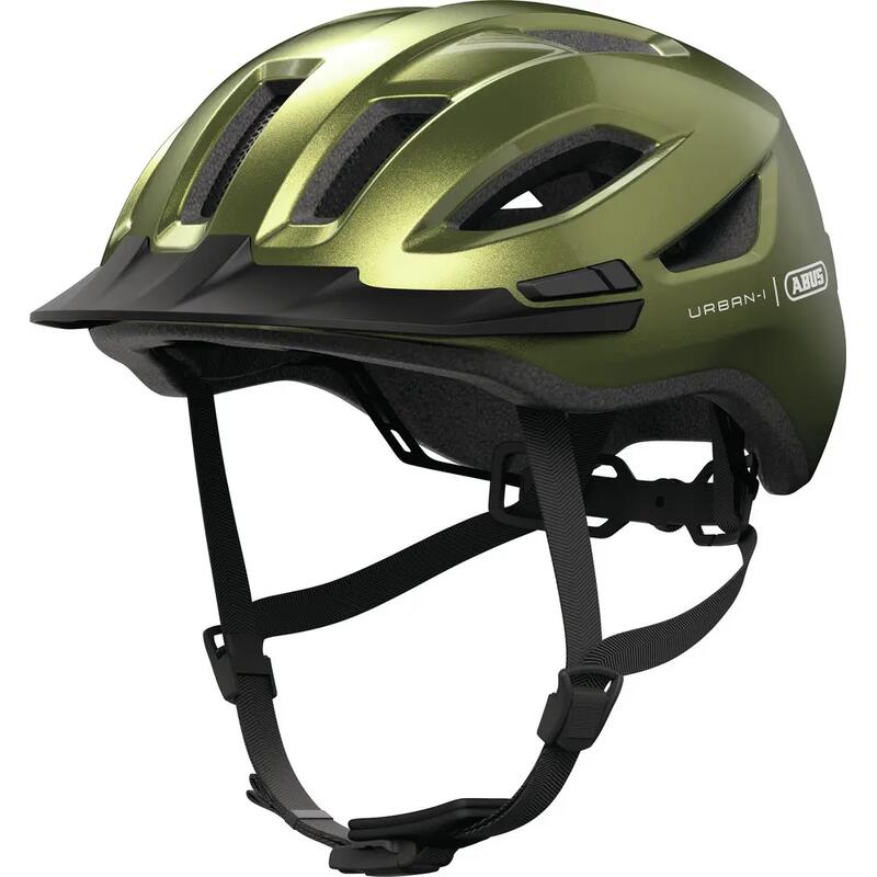 Cască ABUS Urban-I 4.0 - pepper green, M (54-58 cm)