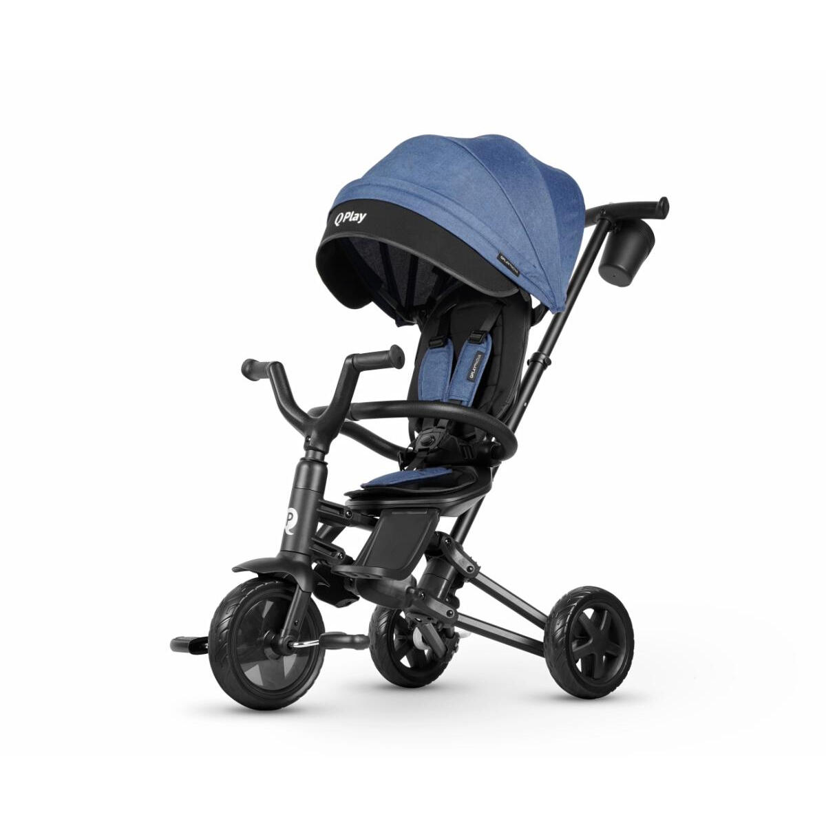 Qplay - Tricycle Qplay Nova Niello Bleu - Draisienne - Bleu - Taille Unique - Decathlon