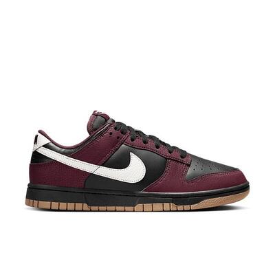 Nike dunk low next nature burgundy crush black (women's)