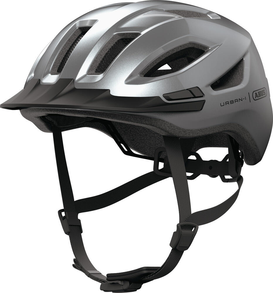 Capacete Abus Urban-I 4.0 - Grafite Prata 5/6
