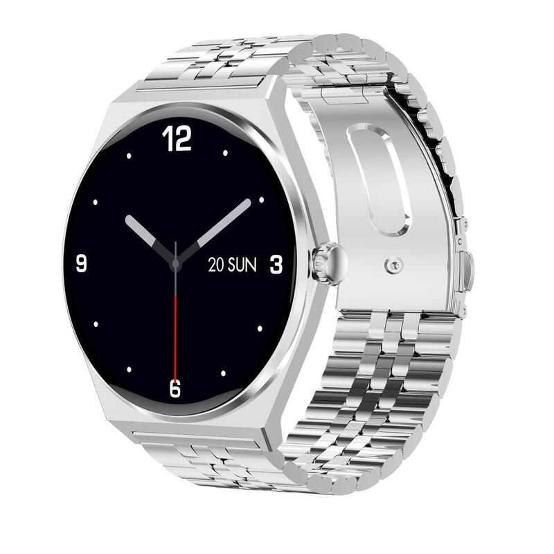 Smartwatch Maxcom EcoWatch 5, Ecran 1.43" AMOLED, IP68, Monitorizare sport