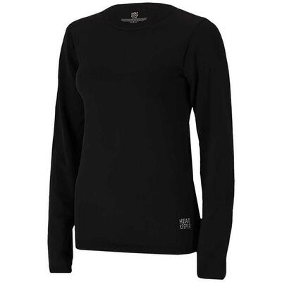 Thermo shirt dames- naadloos - zwart