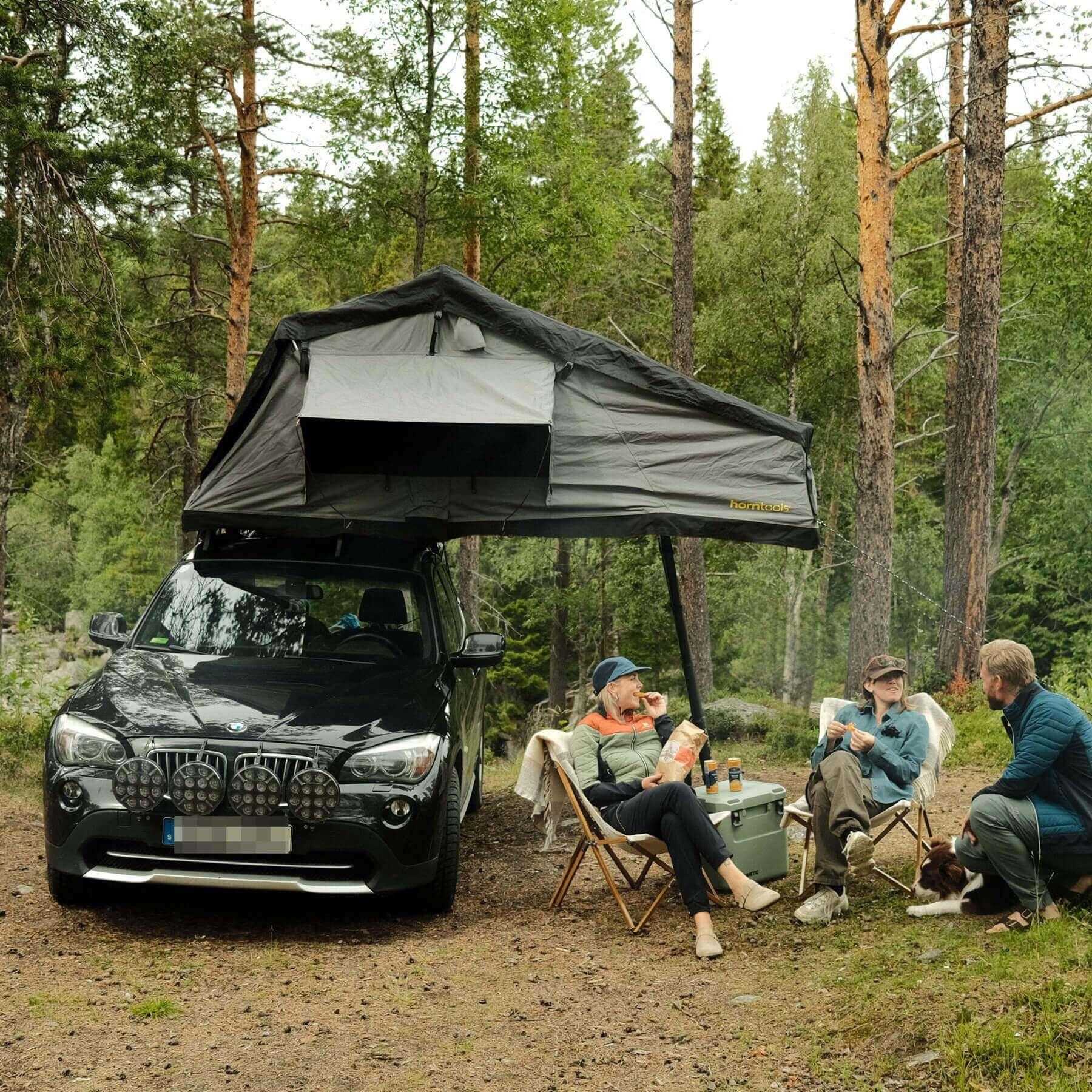 Dachzelt Elements Gen II  Farbe Midnight Stone (140 cm, ohne Vorzelt) |  Decathlon