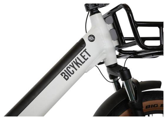 Bicyklet Elektrische Longtail Cargo Bike Shimano Deore 10S 670 Wh 20'' Wit 7/7