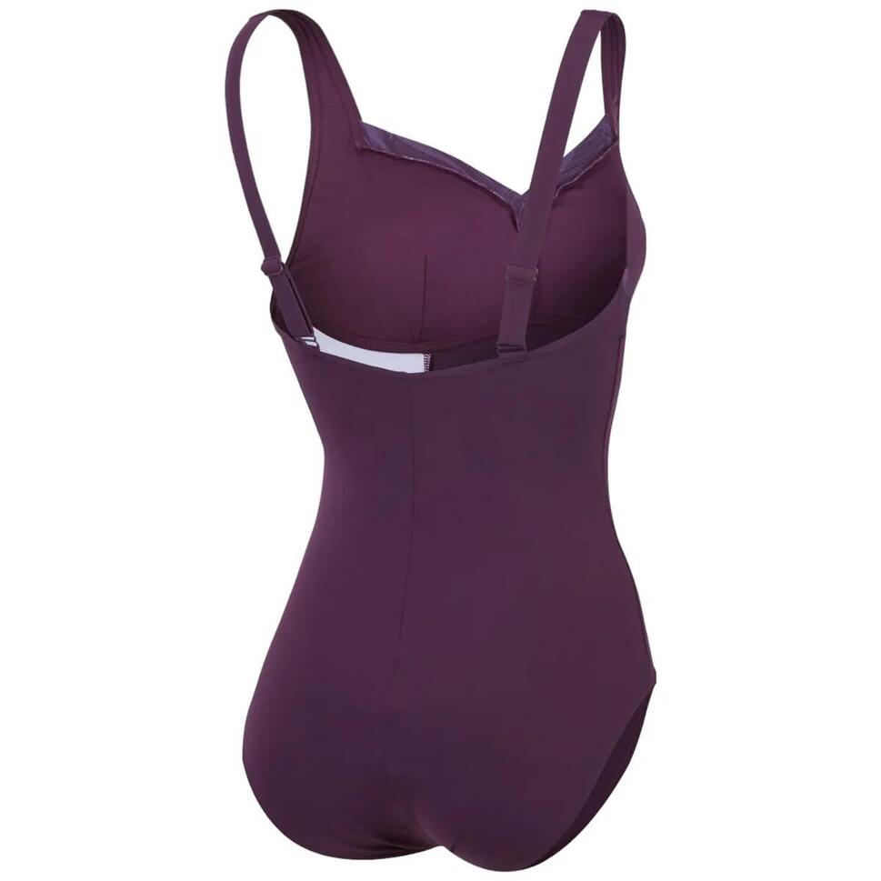 Strój kąpielowy damski Speedo Shaping LunaElustre fioletowy