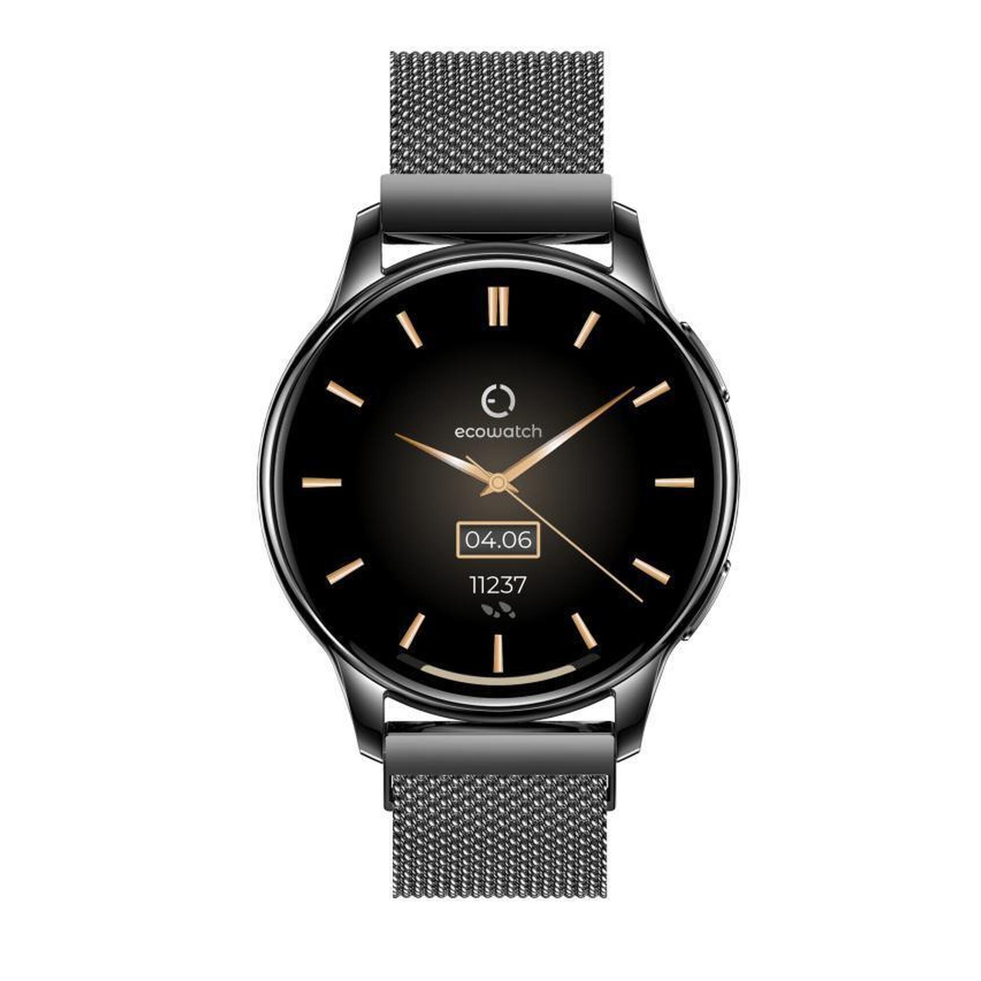 Smartwatch EcoWatch 3, 1.32" AMOLED, Ritm cardiac, Monitorizare somn, IP67