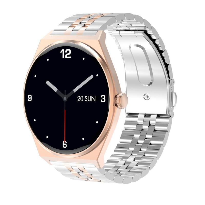 Smartwatch Maxcom EcoWatch 5, Ecran 1.43" AMOLED, IP68, Monitorizare sport