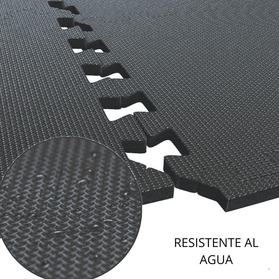 Pack 4 Tapetes de Proteção 60 × 60 × 1 cm, Cinza Madeira 5/6