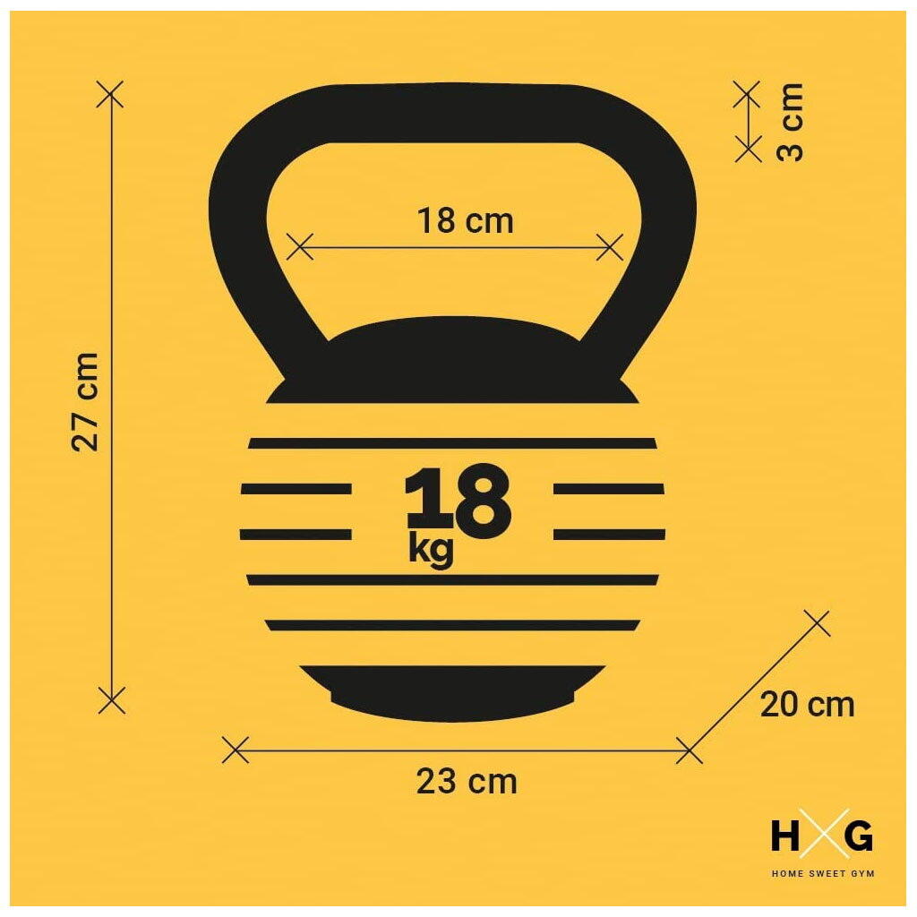 Kettlebell Ajustável ou Peso Russo de 2,5 kg a 18 kg 4/4