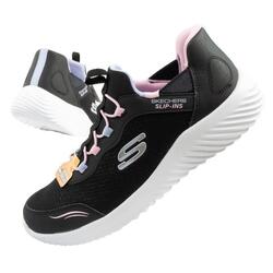Basket Basse Enfant à Lacets Skechers Bounder Simple Cute