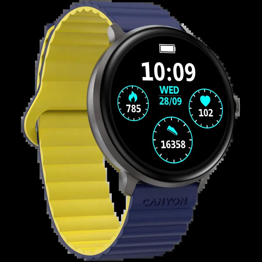 Montre connectée Canyon Jacky SW-69 Bleu/Jaune 3/6