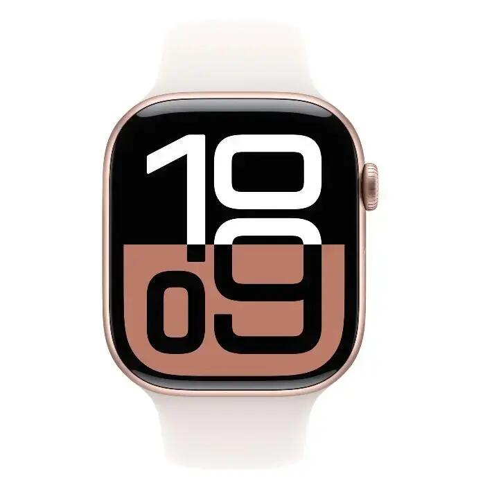 Smartwatch Apple Watch 10 GPS, Carcasa Rose Gold Aluminium 46mm, ecran LTPO OLED 2/2